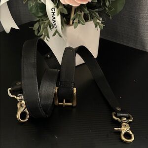 Cross body bag Replacement Black Leather vtg